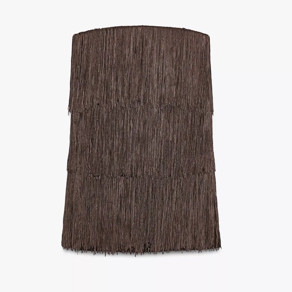 NWT ZARA VIRAL 2025 COLLECTION FRINGED STRAPLESS DRESS SIZE 
🚨FIRM PRICE - Picture 13 of 17